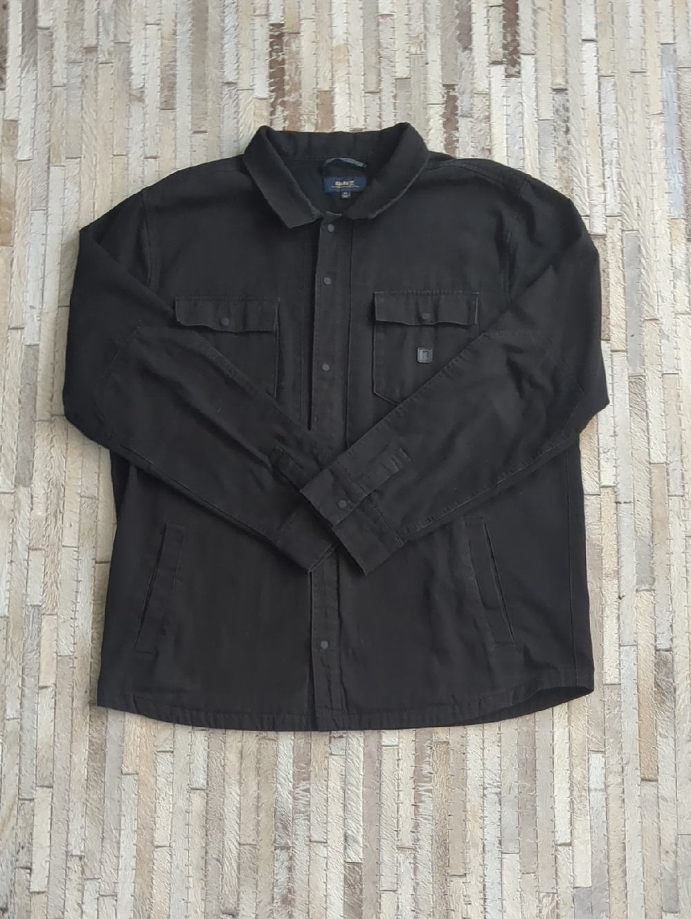 Roark Men's XL Hebrides Unlined Black Jacket